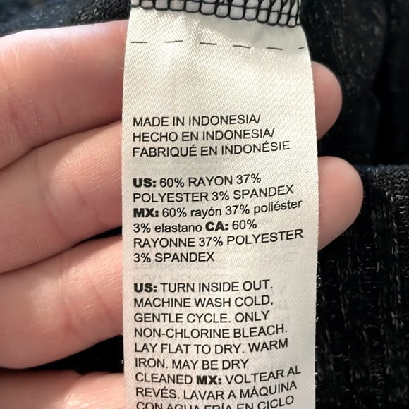 Chico’s Women's Joggers Medium Grey Causal Loungewear Causal Relaxed Fit Stretch - Picture 12 of 17